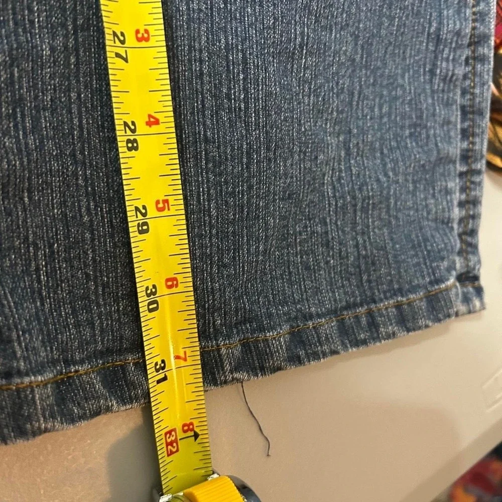 Y2K Polo Assn Mid Rise Flare Jeans Split Hem Womens 9/10